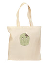 Irritated Zombie Grocery Tote Bag-Grocery Tote-TooLoud-Natural-Medium-Davson Sales