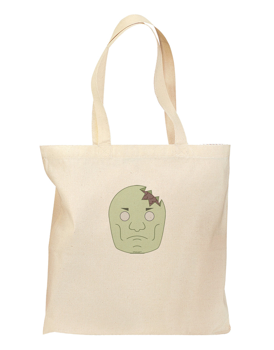 Irritated Zombie Grocery Tote Bag-Grocery Tote-TooLoud-Natural-Medium-Davson Sales