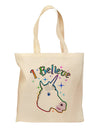 I Believe in Unicorns Grocery Tote Bag-Grocery Tote-TooLoud-Natural-Medium-Davson Sales