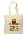 Fries Before Guys 15&#x22; Dark Laptop / Tablet Case Bag by TooLoud-Laptop / Tablet Case Bag-TooLoud-Natural-medium-Davson Sales