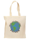 World's Greatest Father Grocery Tote Bag-Grocery Tote-TooLoud-Natural-Medium-Davson Sales