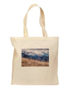 Pikes Peak CO Mountains Grocery Tote Bag - Natural by TooLoud-Grocery Tote-TooLoud-Natural-Medium-Davson Sales