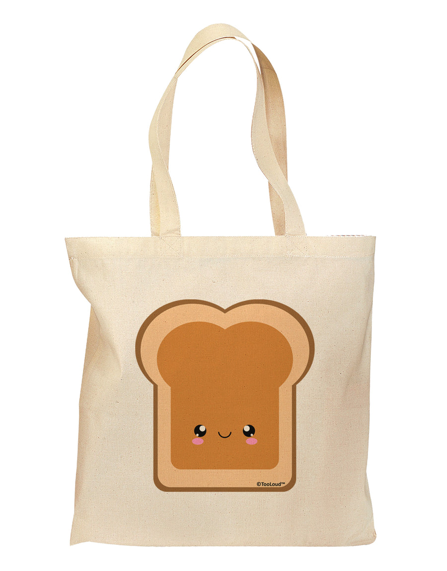 Cute Matching Design - PB and J - Peanut Butter Grocery Tote Bag by TooLoud-Grocery Tote-TooLoud-Natural-Medium-Davson Sales