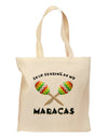 Stop Staring At My Maracas Grocery Tote Bag-Grocery Tote-TooLoud-Natural-Medium-Davson Sales