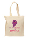 BOOtiful Ghost Purple Grocery Tote Bag-Grocery Tote-TooLoud-Natural-Medium-Davson Sales