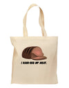 I Hand-Rub My Meat - Roast Beef Grocery Tote Bag by TooLoud-Grocery Tote-TooLoud-Natural-Medium-Davson Sales