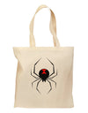 Black Widow Spider Design Grocery Tote Bag-Grocery Tote-TooLoud-Natural-Medium-Davson Sales