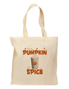 Pumpkin Spice Latte Hearts Grocery Tote Bag-Grocery Tote-TooLoud-Natural-Medium-Davson Sales