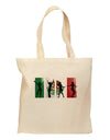 Mexican Flag - Dancing Silhouettes Grocery Tote Bag by TooLoud-Grocery Tote-TooLoud-Natural-Medium-Davson Sales