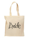 Bride Design - Diamond Grocery Tote Bag-Grocery Tote-TooLoud-Natural-Medium-Davson Sales