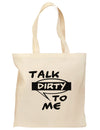 Talk Dirty To Me Censored Grocery Tote Bag-Grocery Tote-TooLoud-Natural-Medium-Davson Sales