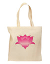 Lotus Flower Design Gradient Grocery Tote Bag by TooLoud-Grocery Tote-TooLoud-Natural-Medium-Davson Sales