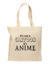 Not A Cartoon Text Grocery Tote Bag by TooLoud-Grocery Tote-TooLoud-Natural-Medium-Davson Sales