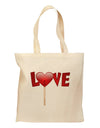 Love Lollipop Grocery Tote Bag-Grocery Tote-TooLoud-Natural-Medium-Davson Sales