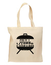 Grill Master Grill Design Grocery Tote Bag by TooLoud-Grocery Tote-TooLoud-Natural-Medium-Davson Sales