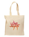 Love Again Typography Grocery Tote Bag-Grocery Tote-TooLoud-Natural-Medium-Davson Sales