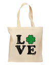 Irish Love - Distressed Grocery Tote Bag by TooLoud-Grocery Tote-TooLoud-Natural-Medium-Davson Sales