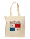 Panama Flag Grocery Tote Bag-Grocery Tote-TooLoud-Natural-Medium-Davson Sales