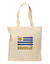 Uruguay Flag Grocery Tote Bag-Grocery Tote-TooLoud-Natural-Medium-Davson Sales