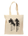 Palm Rows Silhouette Grocery Tote Bag - Natural-Grocery Tote-TooLoud-Natural-Medium-Davson Sales