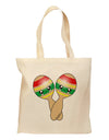 Cute Maracas Design Grocery Tote Bag by TooLoud-Grocery Tote-TooLoud-Natural-Medium-Davson Sales