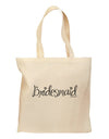 Bridesmaid Design - Diamonds Grocery Tote Bag-Grocery Tote-TooLoud-Natural-Medium-Davson Sales