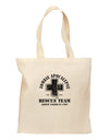 Zombie Apocalypse Rescue Team NA Unit Grocery Tote Bag-Grocery Tote-TooLoud-Natural-Medium-Davson Sales