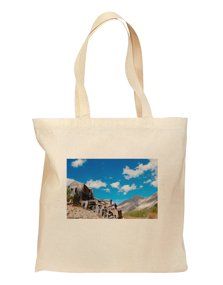 Colorado Landscape Ruins Grocery Tote Bag-Grocery Tote-TooLoud-Natural-Medium-Davson Sales