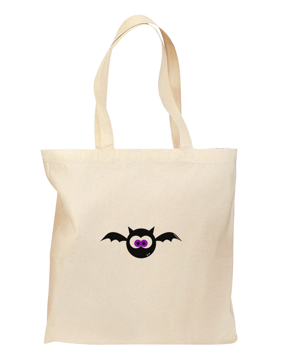 Vampire Bat Halloween Grocery Tote Bag-Grocery Tote-TooLoud-Natural-Medium-Davson Sales