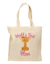 World's Best Mom - Number One Trophy Grocery Tote Bag by TooLoud-Grocery Tote-TooLoud-Natural-Medium-Davson Sales