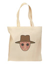 Cute Lil Monster 2 Grocery Tote Bag-Grocery Tote-TooLoud-Natural-Medium-Davson Sales