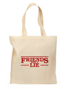 Friends Don't Lie Grocery Tote Bag - Natural by TooLoud-Grocery Tote-TooLoud-Natural-Medium-Davson Sales