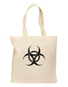 Biohazard Symbol - Vintage Apocalypse Grocery Tote Bag-Grocery Tote-TooLoud-Natural-Medium-Davson Sales