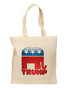 Trump Bubble Symbol Grocery Tote Bag-Grocery Tote-TooLoud-Natural-Medium-Davson Sales