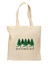 Run Forest Run Funny Grocery Tote Bag - Natural by TooLoud-Grocery Tote-TooLoud-Natural-Medium-Davson Sales