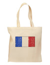 French Flag - France Distressed Grocery Tote Bag by TooLoud-Grocery Tote-TooLoud-Natural-Medium-Davson Sales