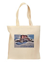 TooLoud Victor Mines Colorado Text Grocery Tote Bag-Grocery Tote-TooLoud-Natural-Medium-Davson Sales