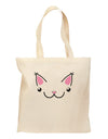 Kyu-T Ears - Kawa the Cute Critter Grocery Tote Bag-Grocery Tote-TooLoud-Natural-Medium-Davson Sales