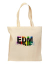 Paint EDM Grocery Tote Bag-Grocery Tote-TooLoud-Natural-Medium-Davson Sales