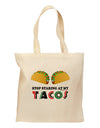 Stop Staring At My Tacos Grocery Tote Bag-Grocery Tote-TooLoud-Natural-Medium-Davson Sales