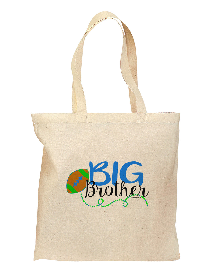 Big Brother Grocery Tote Bag - Natural-Grocery Tote-TooLoud-Natural-Medium-Davson Sales