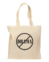 No Drama Allowed Grocery Tote Bag-Grocery Tote-TooLoud-Natural-Medium-Davson Sales