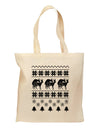 Humping Gay Reindeer Grocery Tote Bag - Natural-Grocery Tote-TooLoud-Natural-Medium-Davson Sales