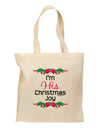 His Christmas Joy Matching His & Hers Grocery Tote Bag-Grocery Tote-TooLoud-Natural-Medium-Davson Sales