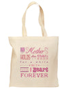 A Mother Holds Mother's Day Grocery Tote Bag-Grocery Tote-TooLoud-Natural-Medium-Davson Sales