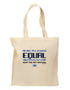 All Bits Are Created Equal - Net Neutrality Grocery Tote Bag-Grocery Tote-TooLoud-Natural-Medium-Davson Sales