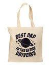 Best Dad in the Entire Universe - Galaxy Print Grocery Tote Bag-Grocery Tote-TooLoud-Natural-Medium-Davson Sales