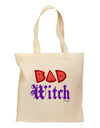 Bad Witch Color Red Grocery Tote Bag-Grocery Tote-TooLoud-Natural-Medium-Davson Sales