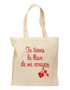 Tu Tienes La Llave De Mi Corazon Grocery Tote Bag by TooLoud-Grocery Tote-TooLoud-Natural-Medium-Davson Sales