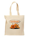 Carve your pumpkin Grocery Tote Bag-Grocery Tote-TooLoud-Natural-Medium-Davson Sales